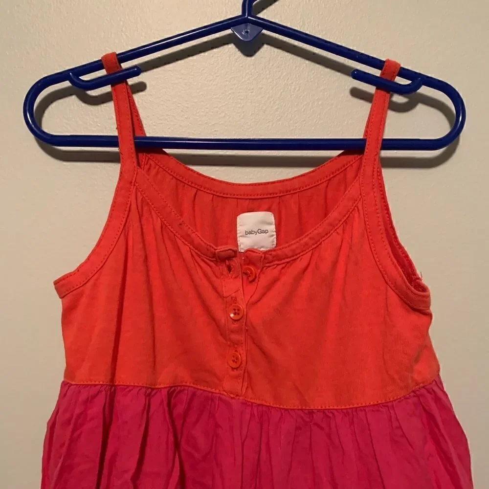 Girls baby Gap summer ombré dress
